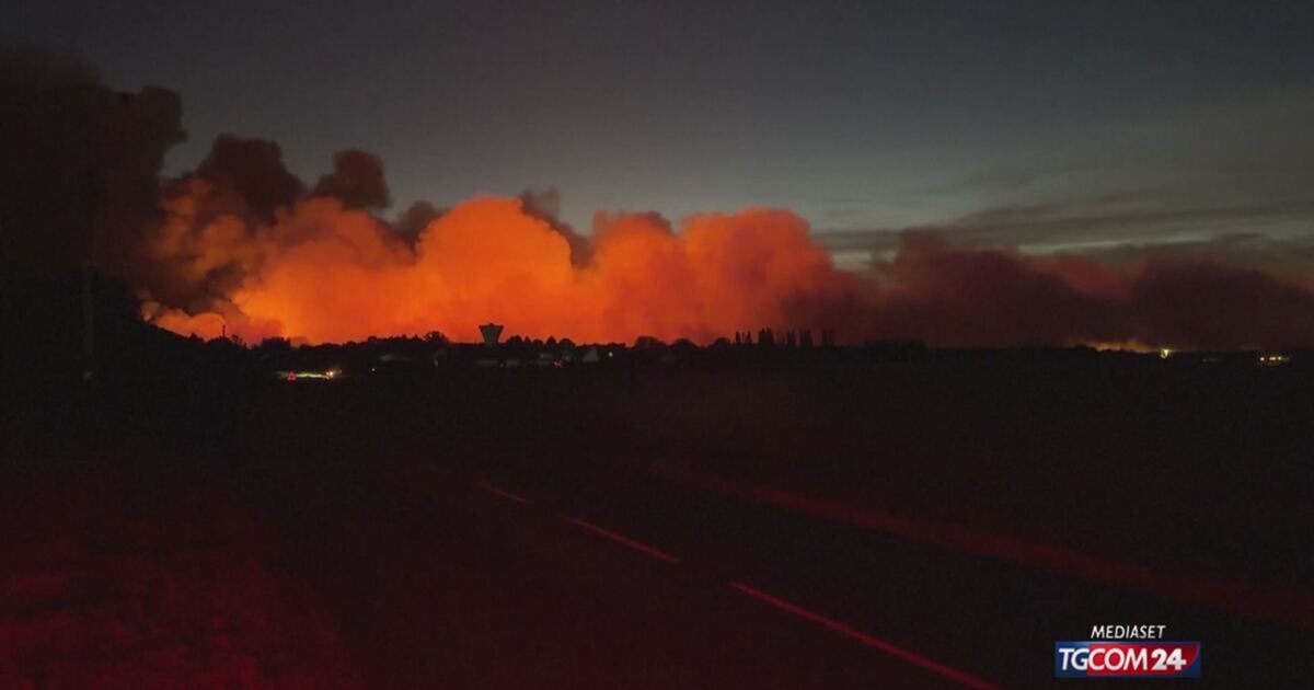 Incendio nella foresta di Fontainebleau, il caldo estremo aggrava l’emergenza in Francia