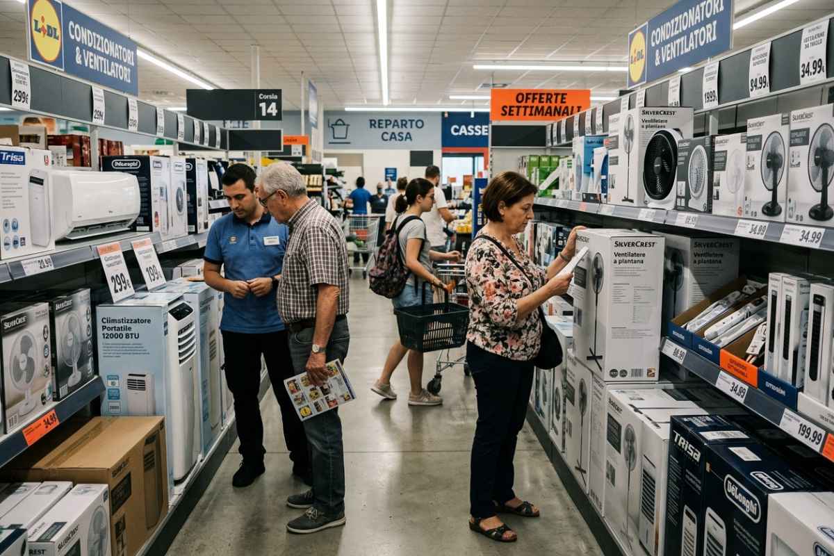 Condizionatore o ventilatore? Lidl ha la soluzione per l’estate, costa la metà e ti congela casa