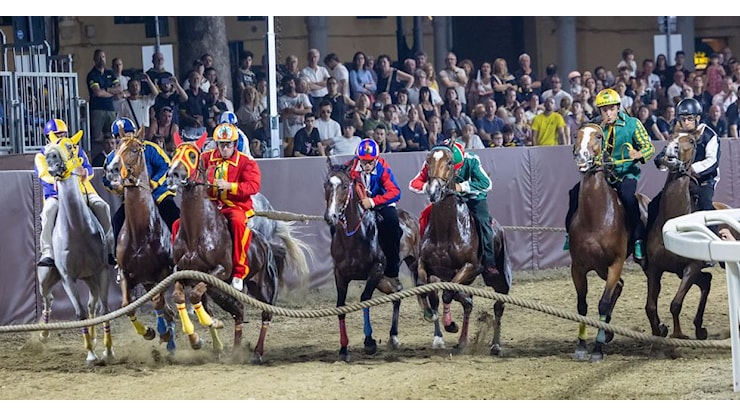 La notte del Palio a Ferrara: in piazza Ariostea è l'ora dei campioni - La Nuova Ferrara