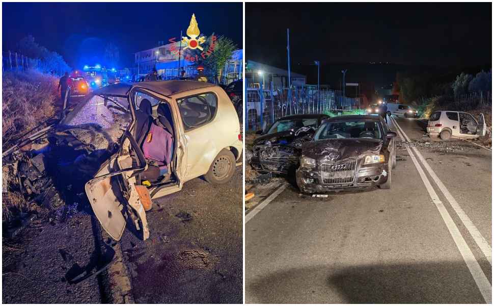 Ancora un incidente sulla Statale 106: scontro tra 3 auto. Cinque i feriti, uno è grave