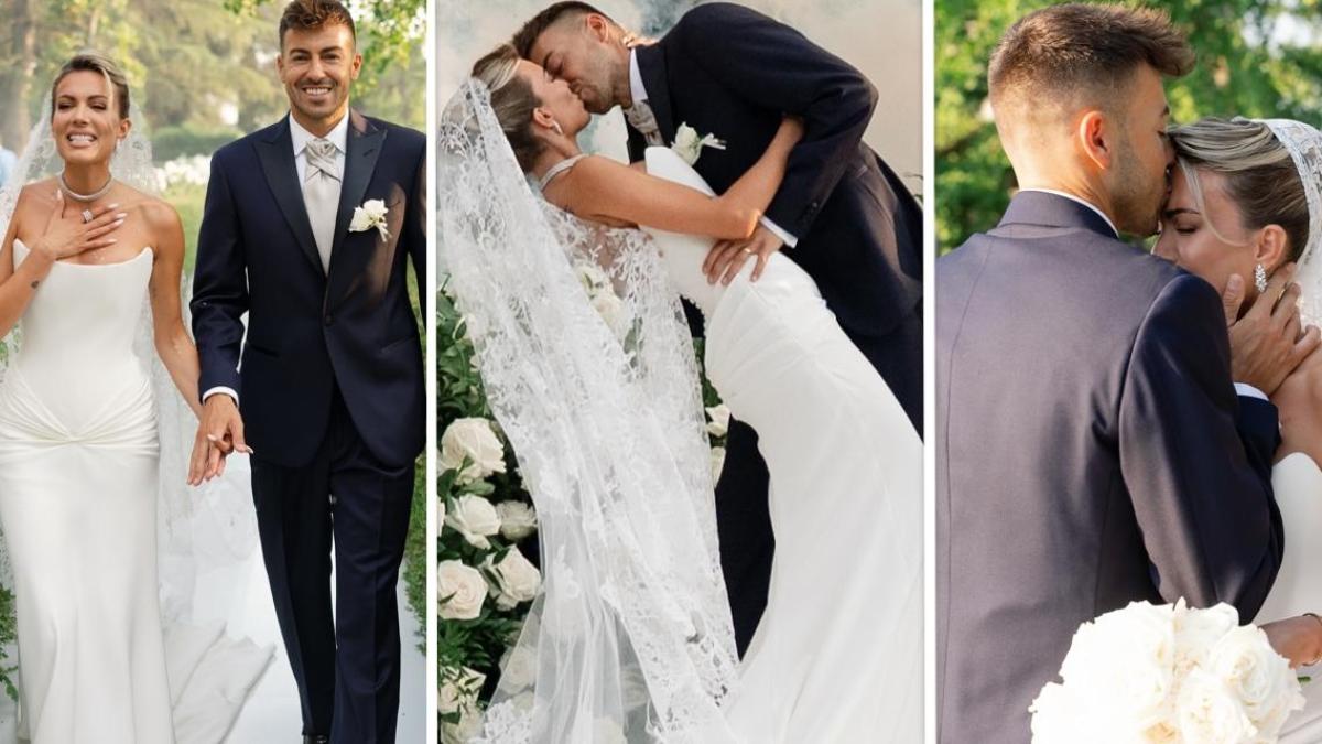 El Shaarawy e Ludovica Pagani sposi: la favola a Frascati tra cambi look e sorprese