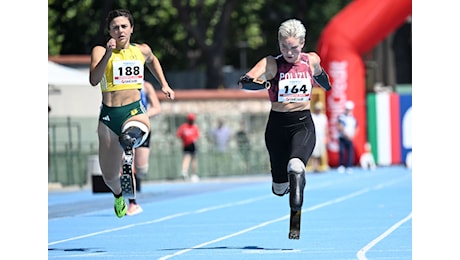 Bebe Vio si tuffa nei 100 metri: debutto agli Assoluti di atletica paralimpica