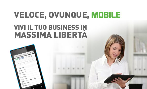 ClickUfficio.it da oggi anche in versione Mobile sempre più vicino a te.