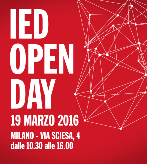 IED MILANO NUOVO APPUNTAMENTO CON L’OPEN DAY 